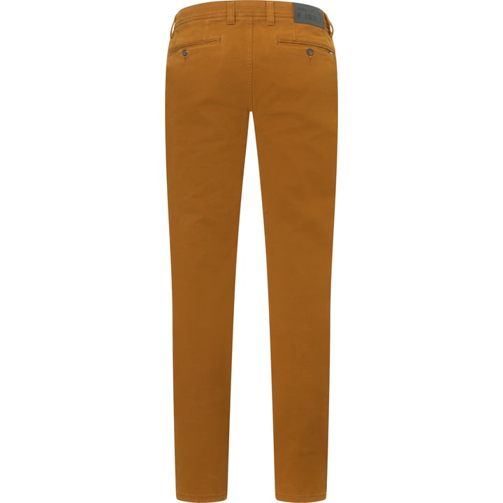 Swing Pocket 5-lommers bukser i bomuld med stretch | Henk ter Horst | Cognac | Ensfarvet